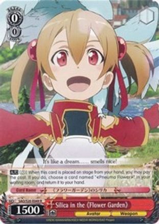 Silica in the Flower Garden (SAO/S20-E049 R) - Sword Art Online