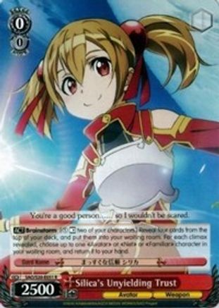 Silica's Unyielding Trust (SAO/S20-E051 R) - Sword Art Online