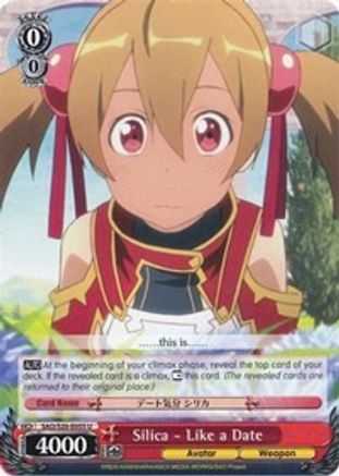 Silica - Like a Date (SAO/S20-E055 U) - Sword Art Online