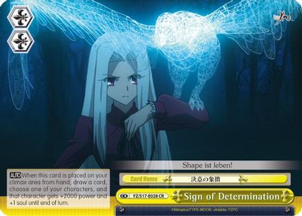 Sign of Determination (FZ/S17-E028 CR) - Fate/Zero