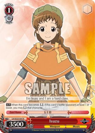 Isuzu (Alternate Foil) (LH/SE20-E05 R) - LOG HORIZON