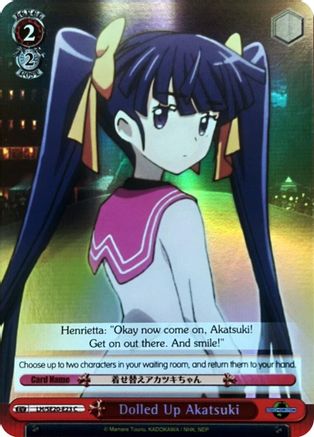 Dolled Up Akatsuki (Alternate Art Foil) (LH/SE20-E23 C) - LOG HORIZON