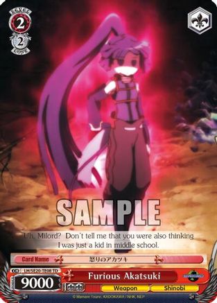 Furious Akatsuki (LH/SE20-TE08 TD) - LOG HORIZON