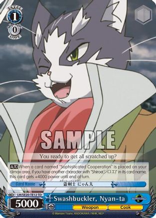 Swashbuckler, Nyan-ta (LH/SE20-TE12 TD) - LOG HORIZON