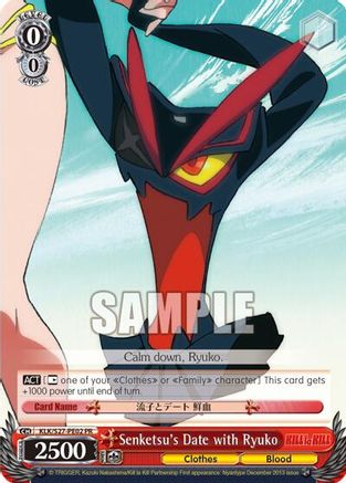 Senketsu's Date with Ryuko (KLK/S27-PE02 PR) - KILL la KILL