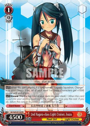 2nd Nagara-class Light Cruiser, Isuzu (Alternate Art Promo) (KC/S25-E114 PR) - KanColle