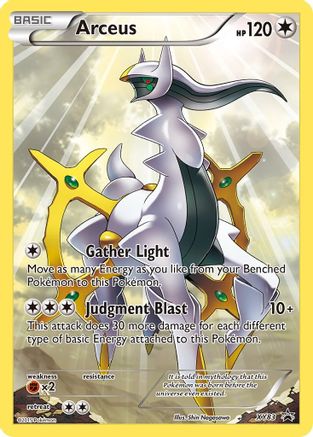 Arceus XY83  - Holofoil XY Promos - Promo