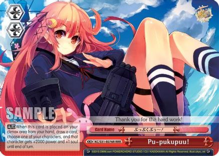 Pu-pukupuu! (RRR) (KC/S31-E076R RRR) - KanColle, 2nd Fleet