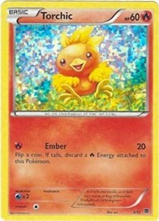 Torchic 003/12  - Holofoil McDonalds Promos 2015 - Promo