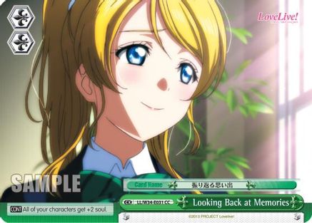 Looking Back at Memories (LL/W34-E031 CC) - Love Live! Vol. 2