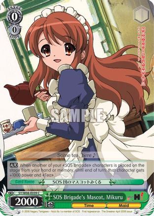 SOS Brigade's Mascot, Mikuru (SY/W08-E039 C) - The Melancholy of Haruhi Suzumiya