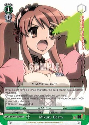 Mikuru Beam (SY/W08-E045 U) - The Melancholy of Haruhi Suzumiya