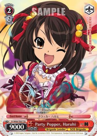 Party Popper, Haruhi (TD) (SY/W08-TE07 TD) - The Melancholy of Haruhi Suzumiya