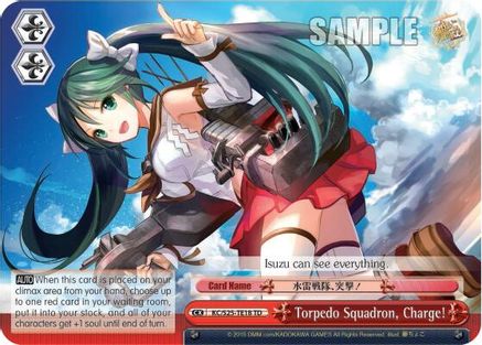 Torpedo Squadron, Charge! (TD) (KC/S25-TE18 TD) - KanColle