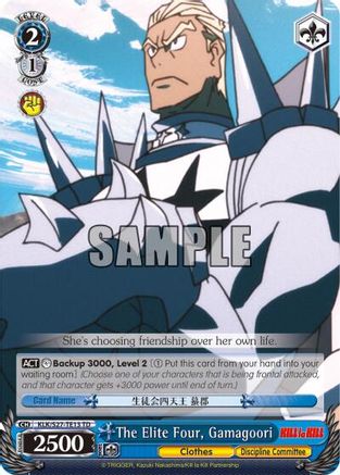 The Elite Four, Gamagoori (TD) (KLK/S27-TE13 TD) - KILL la KILL