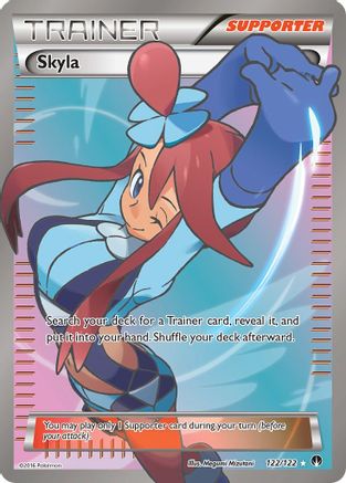Skyla 122/122  - Holofoil XY  BREAKpoint - Ultra Rare