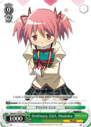 Ordinary Girl, Madoka (MM/W17-E105 TD) - Puella Magi Madoka Magica