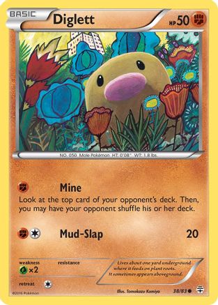 Diglett 038/83  Generations - Common