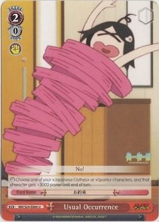 Usual Occurrence (NM/S24-E066) - NISEMONOGATARI