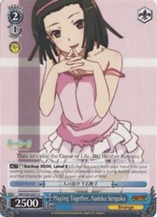 Playing Together, Nadeko Sengoku (NM/S24-E077) - NISEMONOGATARI
