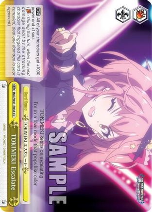 TOKIMEKI Escalate (IMC/W41-E038 CC) - The iDOLM@STER Cinderella Girls