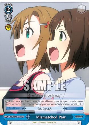 Mismatched Pair (IMC/W41-E108 C) - The iDOLM@STER Cinderella Girls