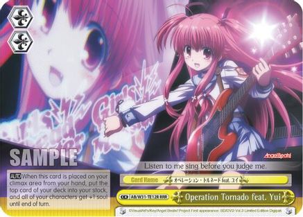Operation Tornado feat. Yui (RRR) (AB/W31-TE12R RRR) - Angel Beats! Re:Edit