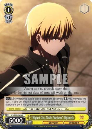 "Highest Class Noble Phantasm" Gilgamesh (FS/S36-E020 C) - Fate/stay night [Unlimited Blade Works] Vol. II