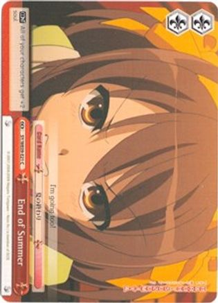 End of Summer (SY/WE09-E21) - The Melancholy of Haruhi Suzumiya Extra Booster