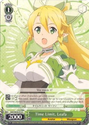 Time Limit, Leafa (SAO/SE26-E15 C) - Sword Art Online II Vol.2