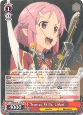 Trusted Skills, Lisbeth (SAO/SE26-E23 R) - Sword Art Online II Vol.2
