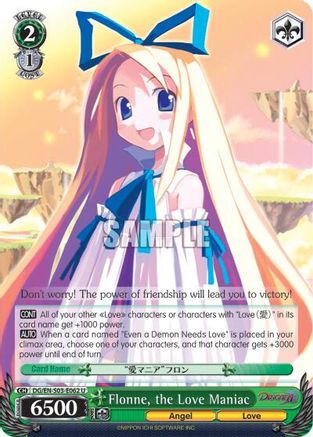 Flonne, the Love Maniac (DG/EN-S03-E062 U) - Disgaea