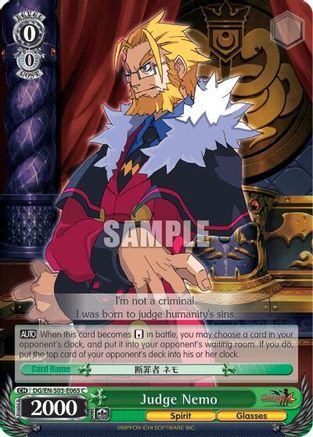 Judge Nemo (DG/EN-S03-E065 C) - Disgaea