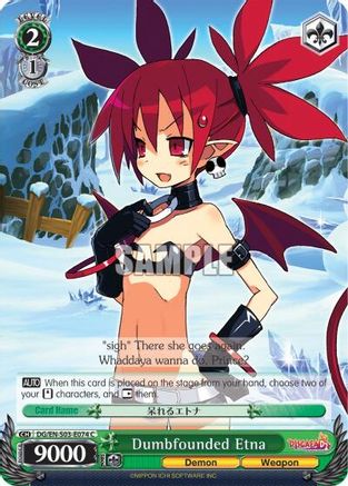 Dumbfounded Etna (DG/EN-S03-E074 C) - Disgaea
