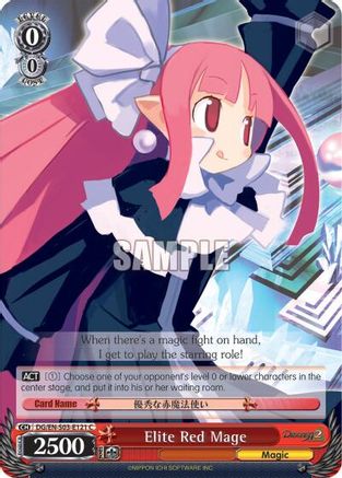 Elite Red Mage (DG/EN-S03-E121 C) - Disgaea