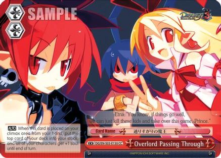 Overlord Passing Through (DG/EN-S03-E130 CC) - Disgaea