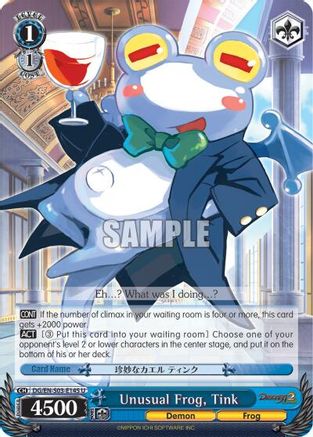 Unusual Frog, Tink (DG/EN-S03-E145 U) - Disgaea