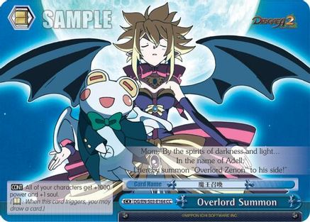 Overlord Summon (DG/EN-S03-E164 CC) - Disgaea