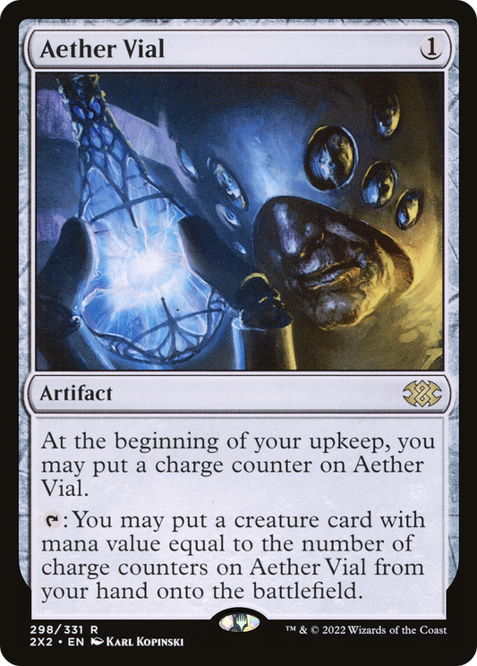 Aether Vial (2X2-298) - Double Masters 2022