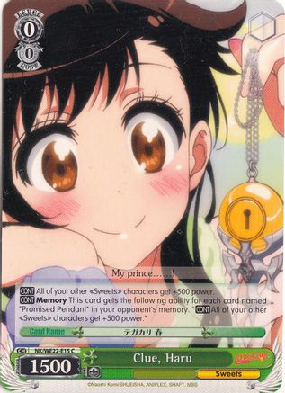Clue, Haru (NK/WE22-E15) - NISEKOI Extra Booster