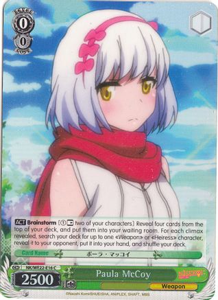 Paula McCoy (Parallel Foil) (NK/WE22-E16) - NISEKOI Extra Booster