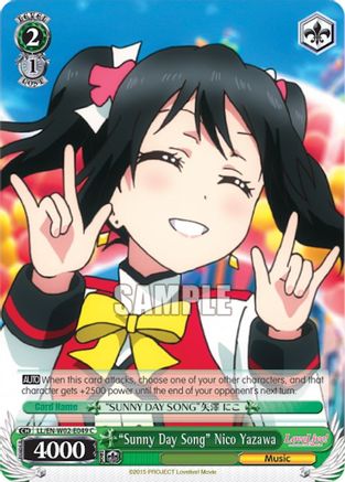 "Sunny Day Song" Nico Yazawa (LL/EN-W02-E049 C) - Love Live! DX Vol.2