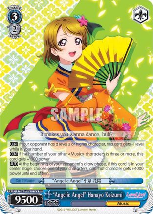 "Angelic Angel" Hanayo Koizumi (LL/EN-W02-E122 RR) - Love Live! DX Vol.2