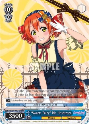 "Sweets Fairy" Rin Hoshizora (LL/EN-W02-E124 R) - Love Live! DX Vol.2