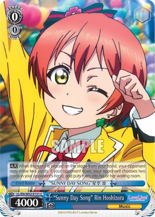 "Sunny Day Song" Rin Hoshizora (LL/EN-W02-E151 C) - Love Live! DX Vol.2