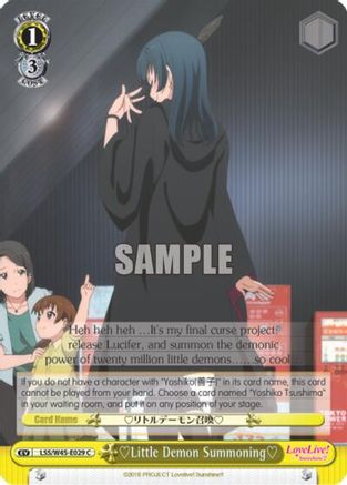 Little Demon Summoning (LSS/W45-E029 C) - Love Live! Sunshine!!