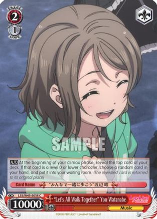 "Let's All Walk Together" You Watanabe (LSS/W45-E058 C) - Love Live! Sunshine!!