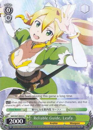 Reliable Guide, Leafa (SAO/S47-E033 U) - Sword Art Online Re: Edit