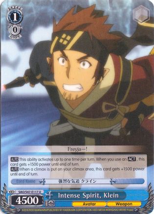 Intense Spirit, Klein (SAO/S47-E117 U) - Sword Art Online Re: Edit
