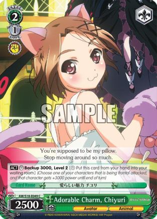Lovable Charm, Chiyuri (AW/S18-E049 C) - Accel World